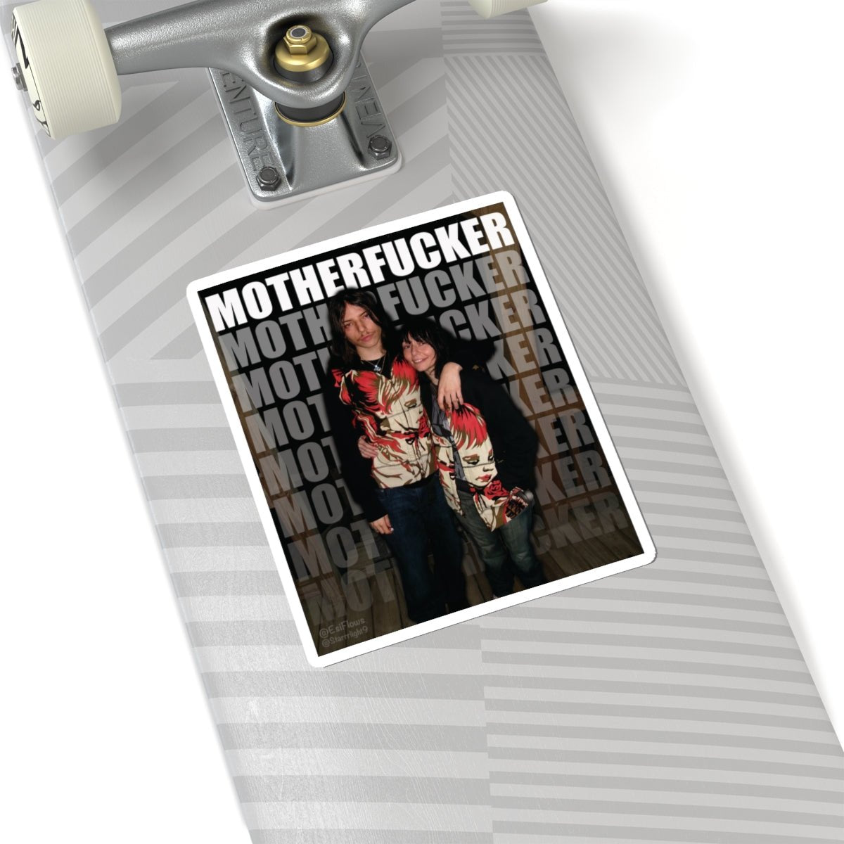 "Esi Starrrlight Radio - Motherfucker" | ***[Sticker]*** | EsiFlows | Swag Aesthetic Dope Couple Based Couple Stickers - EsiFlows