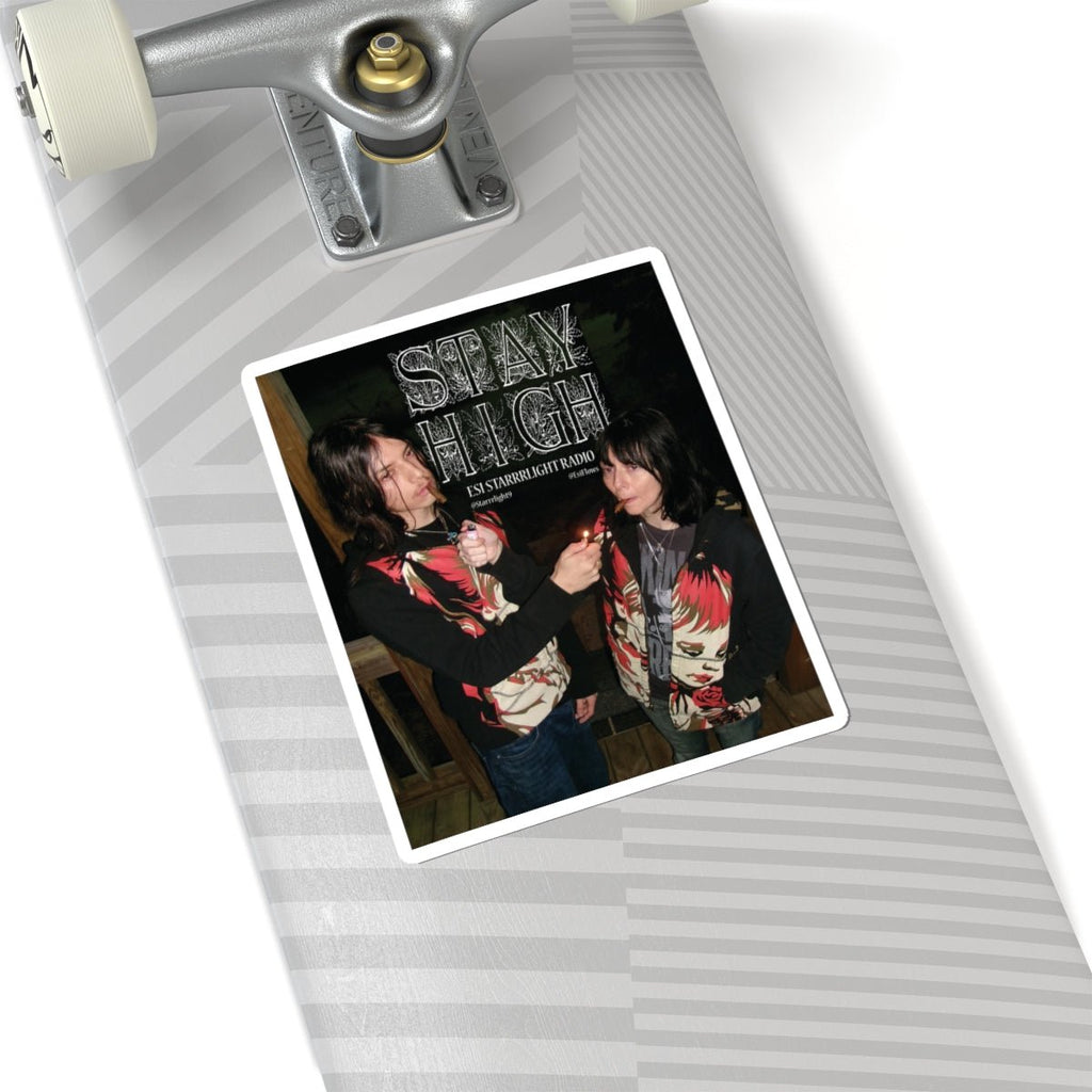 "Esi Starrrlight Radio - Stay High" | ***[Sticker]*** | Esi Starrrlight Radio x EsiFlows | Surreal Fashion Model High Vibes Stickers - EsiFlows