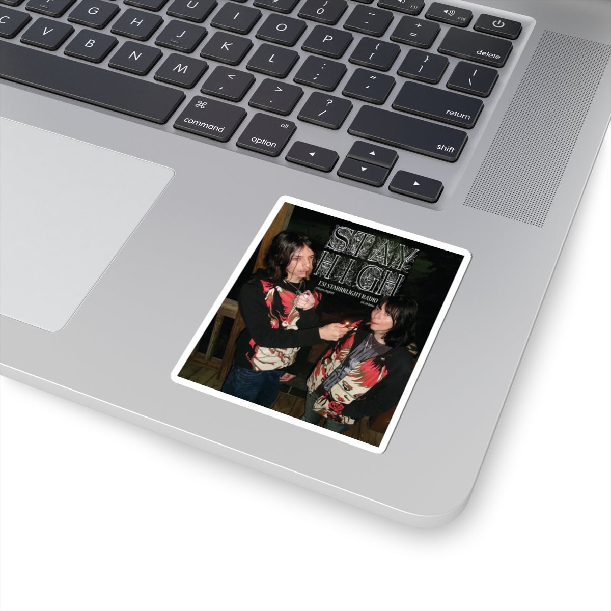 "Esi Starrrlight Radio - Stay High" | ***[Sticker]*** | Esi Starrrlight Radio x EsiFlows | Surreal Fashion Model High Vibes Stickers - EsiFlows