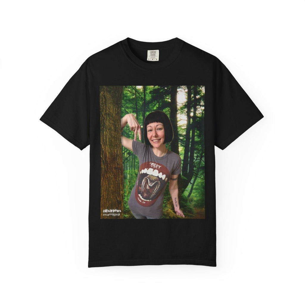"EsiFlows Faded Forest" | ***[Graphic Tee]*** | EsiFlows | Surreal Dope Fashion Dreamy Unisex Garment - Dyed T-shirt - EsiFlows