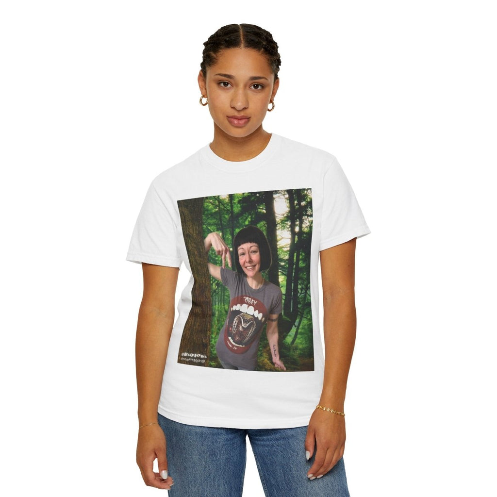 "EsiFlows Faded Forest" | ***[Graphic Tee]*** | EsiFlows | Surreal Dope Fashion Dreamy Unisex Garment - Dyed T-shirt - EsiFlows