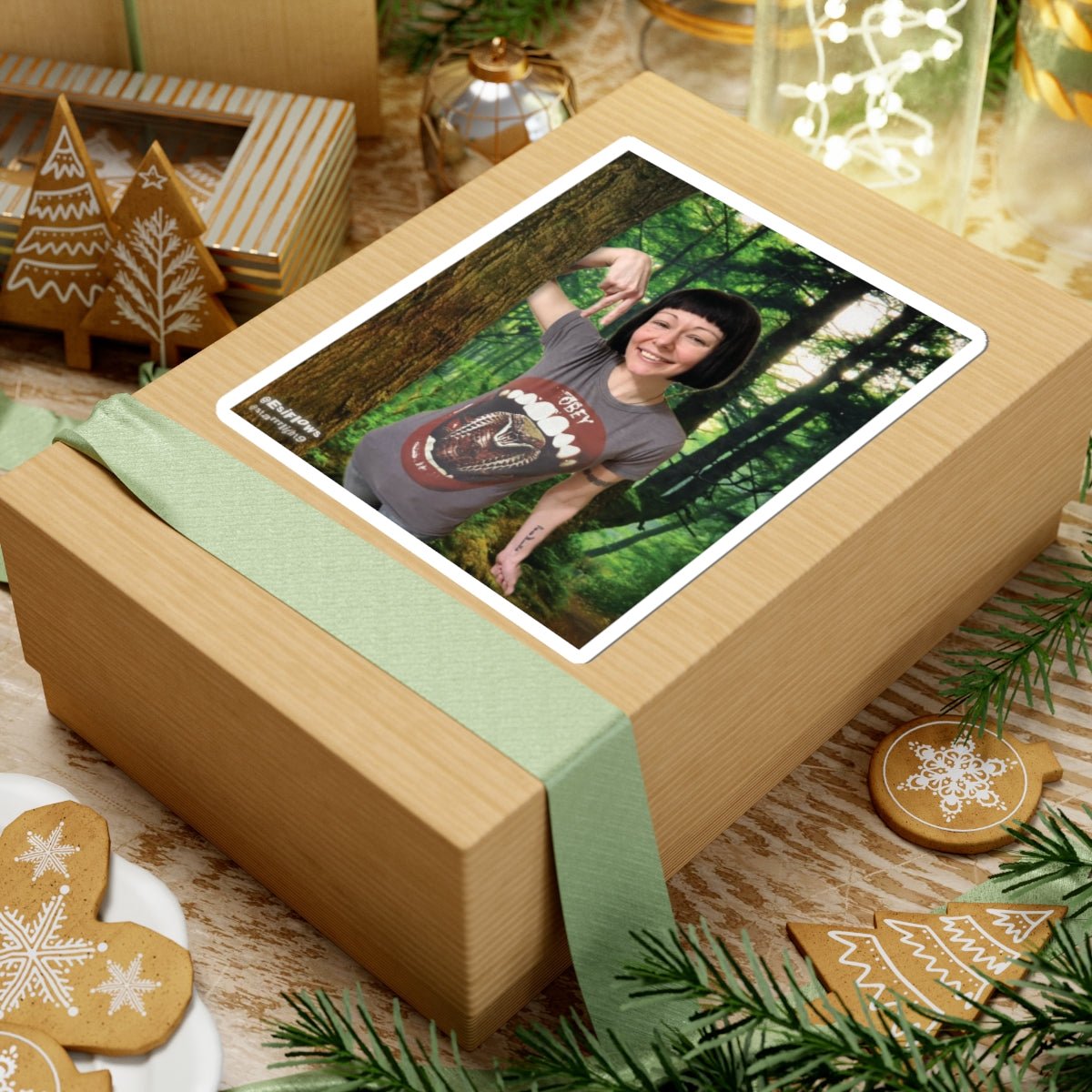 "EsiFlows Faded Forest" | ***[Sticker]*** | Esiflows | Surreal Aesthetic Alternative Psychedelic Streetwear Sticker - EsiFlows