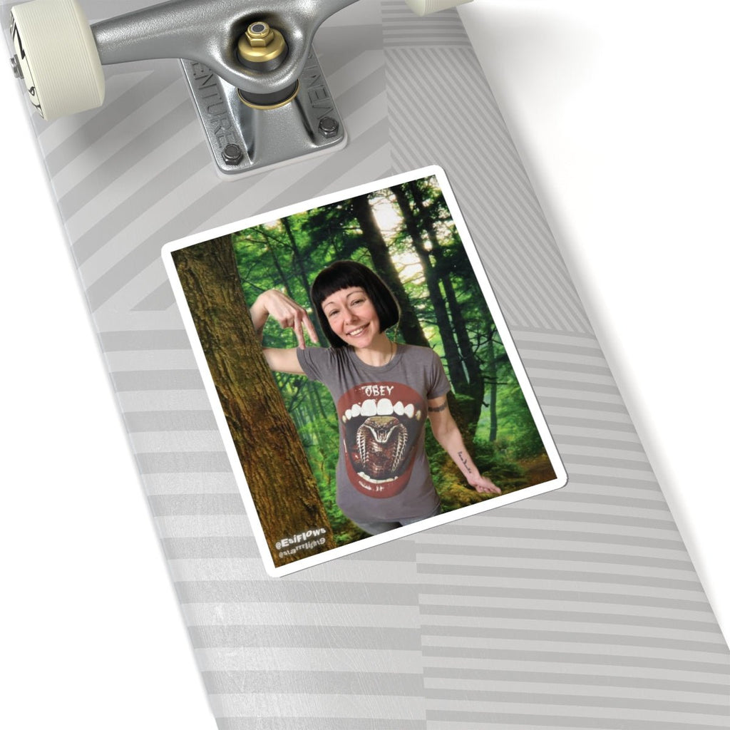 "EsiFlows Faded Forest" | ***[Sticker]*** | Esiflows | Surreal Aesthetic Alternative Psychedelic Streetwear Sticker - EsiFlows