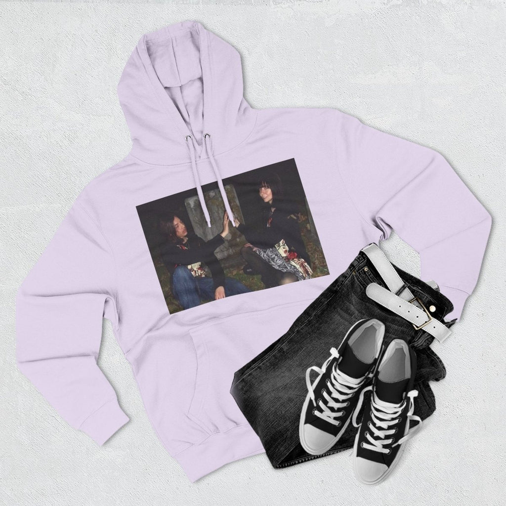 "Eternally Yours" | ***[Fleece Hoodie]*** | Esi Starrrlight Radio x EsiFlows | Cozy Graphic Sweatshirt for Music Lovers & Couples - EsiFlows