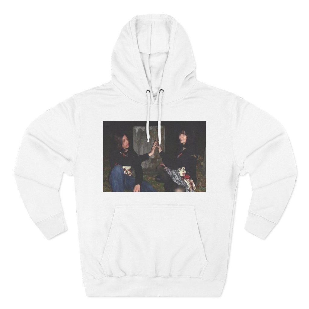 "Eternally Yours" | ***[Fleece Hoodie]*** | Esi Starrrlight Radio x EsiFlows | Cozy Graphic Sweatshirt for Music Lovers & Couples - EsiFlows