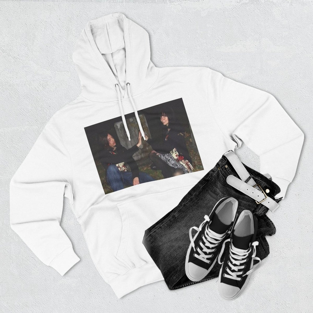 "Eternally Yours" | ***[Fleece Hoodie]*** | Esi Starrrlight Radio x EsiFlows | Cozy Graphic Sweatshirt for Music Lovers & Couples - EsiFlows