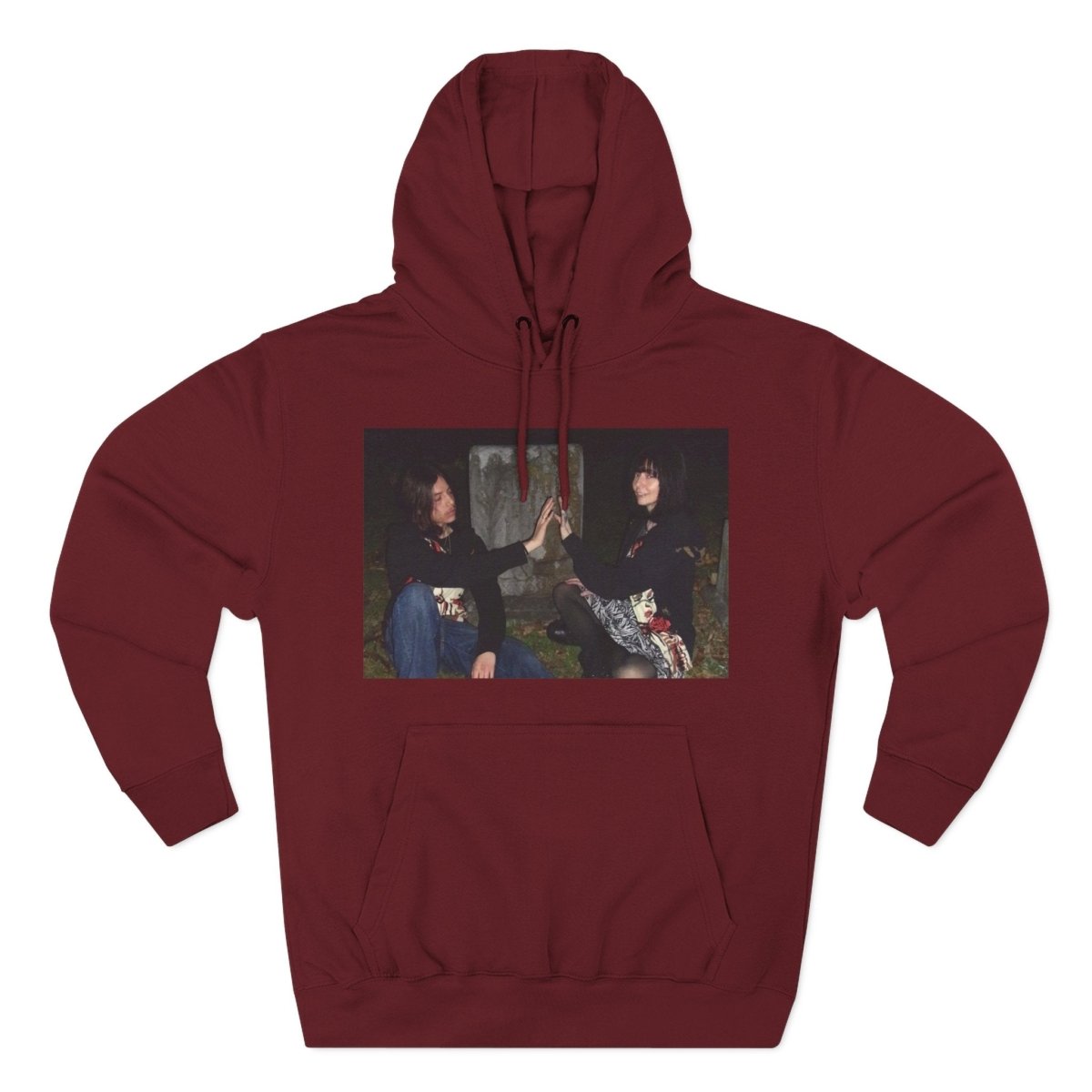 "Eternally Yours" | ***[Fleece Hoodie]*** | Esi Starrrlight Radio x EsiFlows | Cozy Graphic Sweatshirt for Music Lovers & Couples - EsiFlows