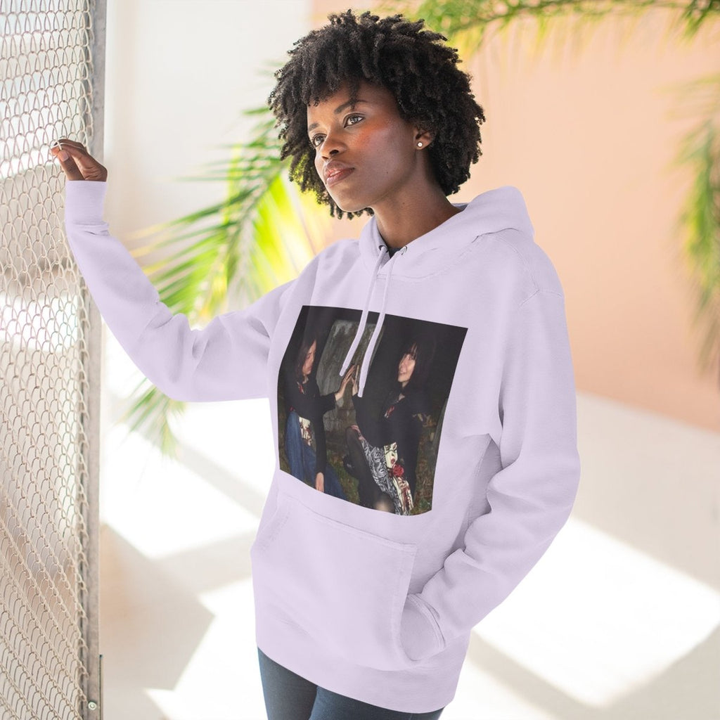 "Eternally Yours" | ***[Fleece Hoodie]*** | Esi Starrrlight Radio x EsiFlows | Cozy Graphic Sweatshirt for Music Lovers & Couples - EsiFlows