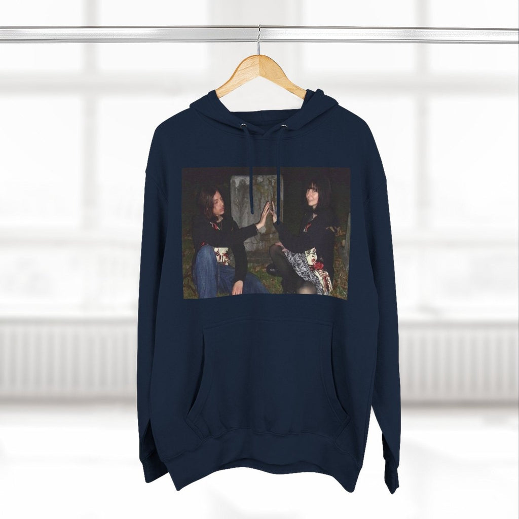 "Eternally Yours" | ***[Fleece Hoodie]*** | Esi Starrrlight Radio x EsiFlows | Cozy Graphic Sweatshirt for Music Lovers & Couples - EsiFlows