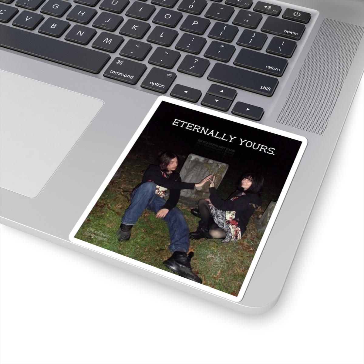 "Eternally Yours" | ***[Sticker]*** | Esi Starrrlight Radio x EsiFlows | Dreamy Love Cemetary Stickers - EsiFlows