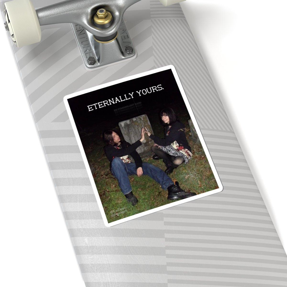 "Eternally Yours" | ***[Sticker]*** | Esi Starrrlight Radio x EsiFlows | Dreamy Love Cemetary Stickers - EsiFlows