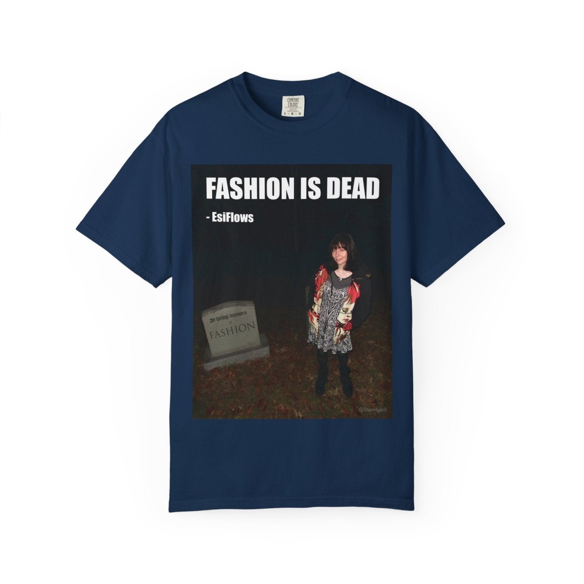 "Fashion Is Dead" | ***[Graphic Tee]*** | EsiFlows | Surreal Cemetary High Fashion Alternative T-Shirt - EsiFlows