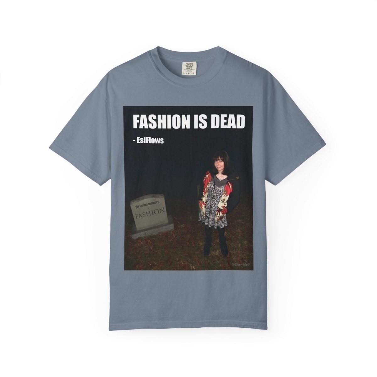 "Fashion Is Dead" | ***[Graphic Tee]*** | EsiFlows | Surreal Cemetary High Fashion Alternative T-Shirt - EsiFlows