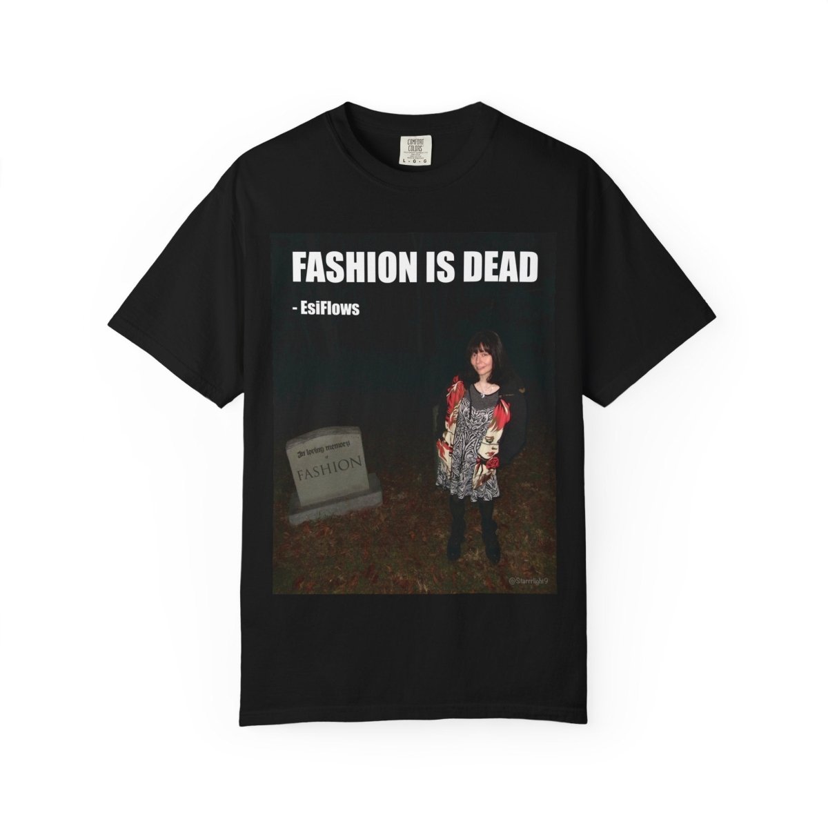 "Fashion Is Dead" | ***[Graphic Tee]*** | EsiFlows | Surreal Cemetary High Fashion Alternative T-Shirt - EsiFlows