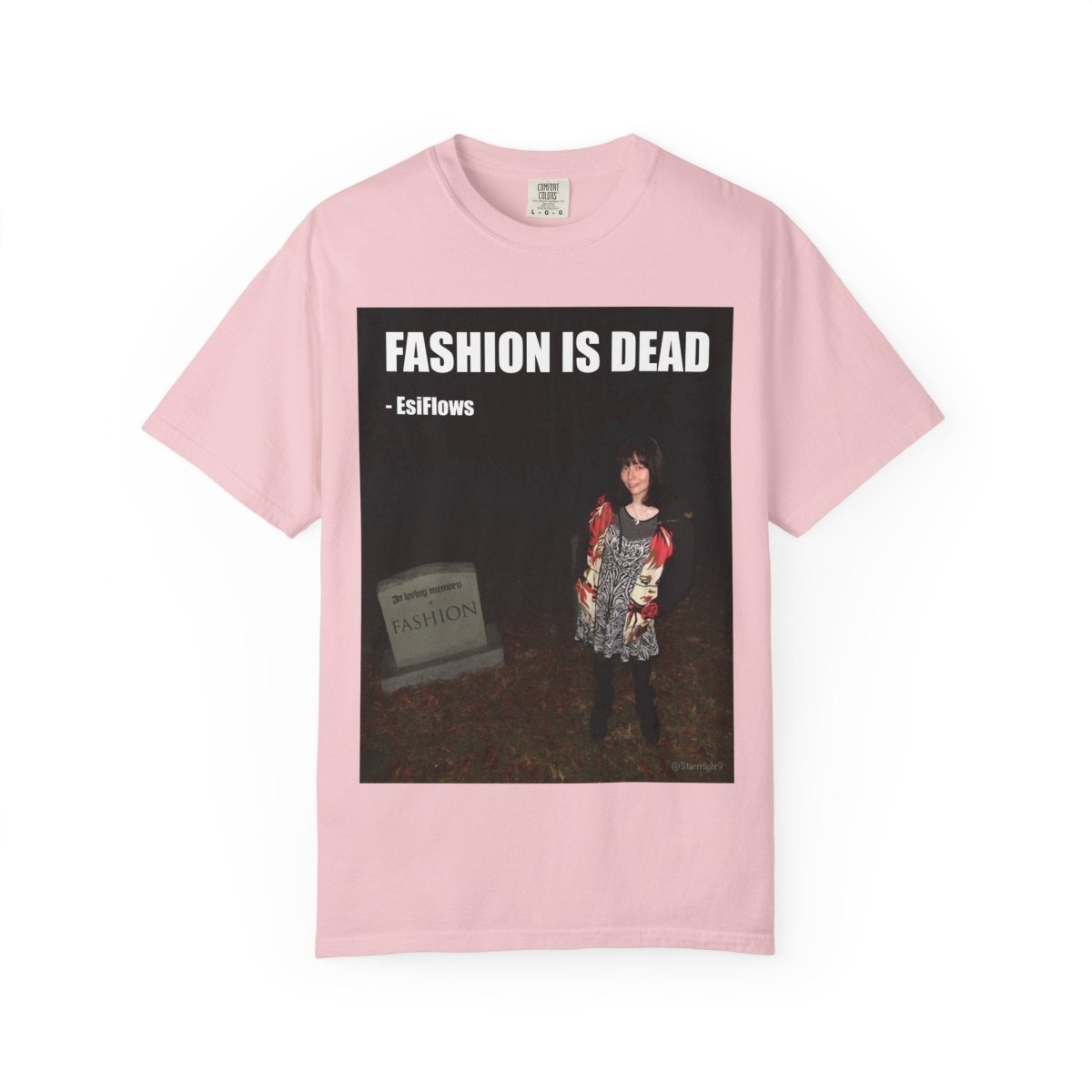 "Fashion Is Dead" | ***[Graphic Tee]*** | EsiFlows | Surreal Cemetary High Fashion Alternative T-Shirt - EsiFlows