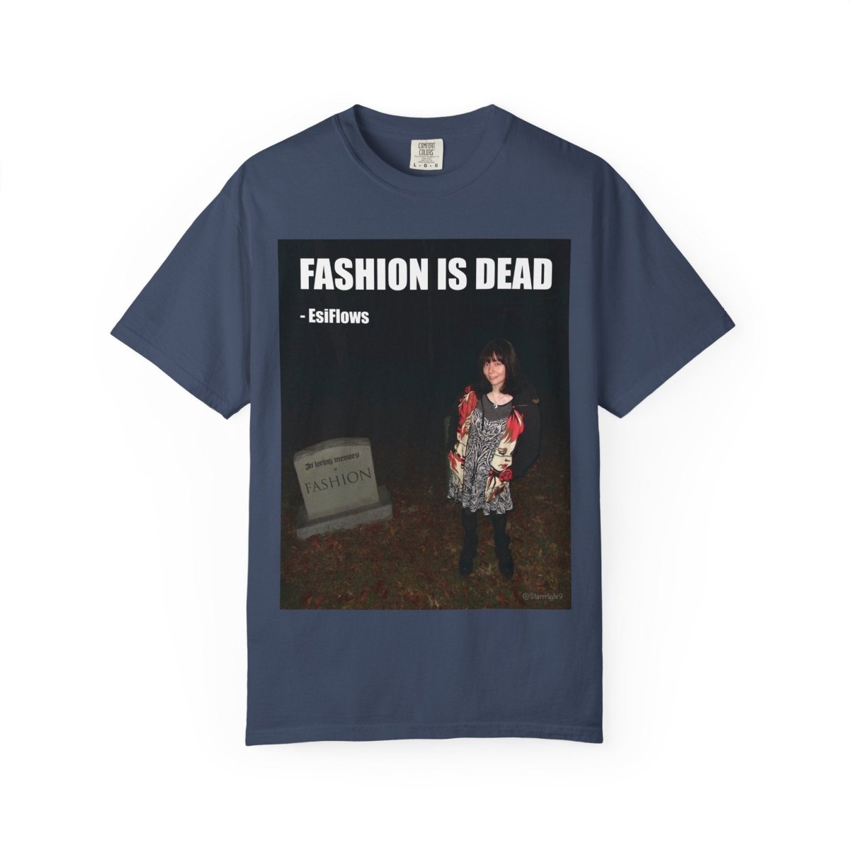"Fashion Is Dead" | ***[Graphic Tee]*** | EsiFlows | Surreal Cemetary High Fashion Alternative T-Shirt - EsiFlows