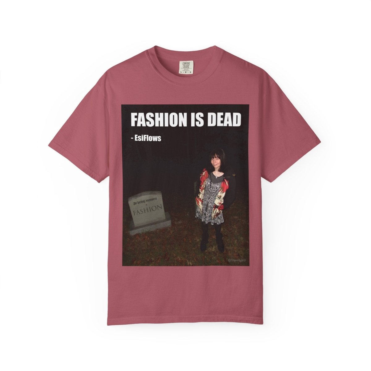 "Fashion Is Dead" | ***[Graphic Tee]*** | EsiFlows | Surreal Cemetary High Fashion Alternative T-Shirt - EsiFlows