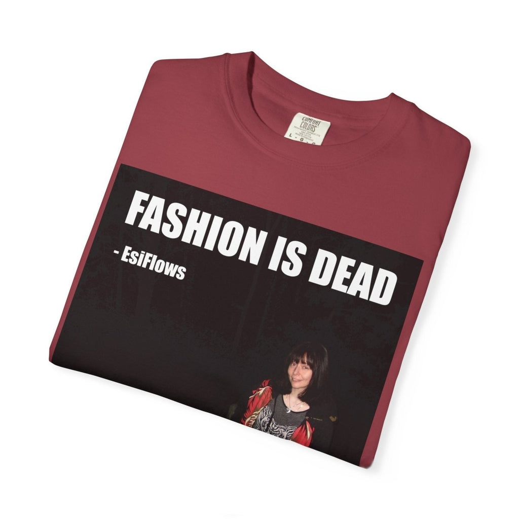 "Fashion Is Dead" | ***[Graphic Tee]*** | EsiFlows | Surreal Cemetary High Fashion Alternative T-Shirt - EsiFlows