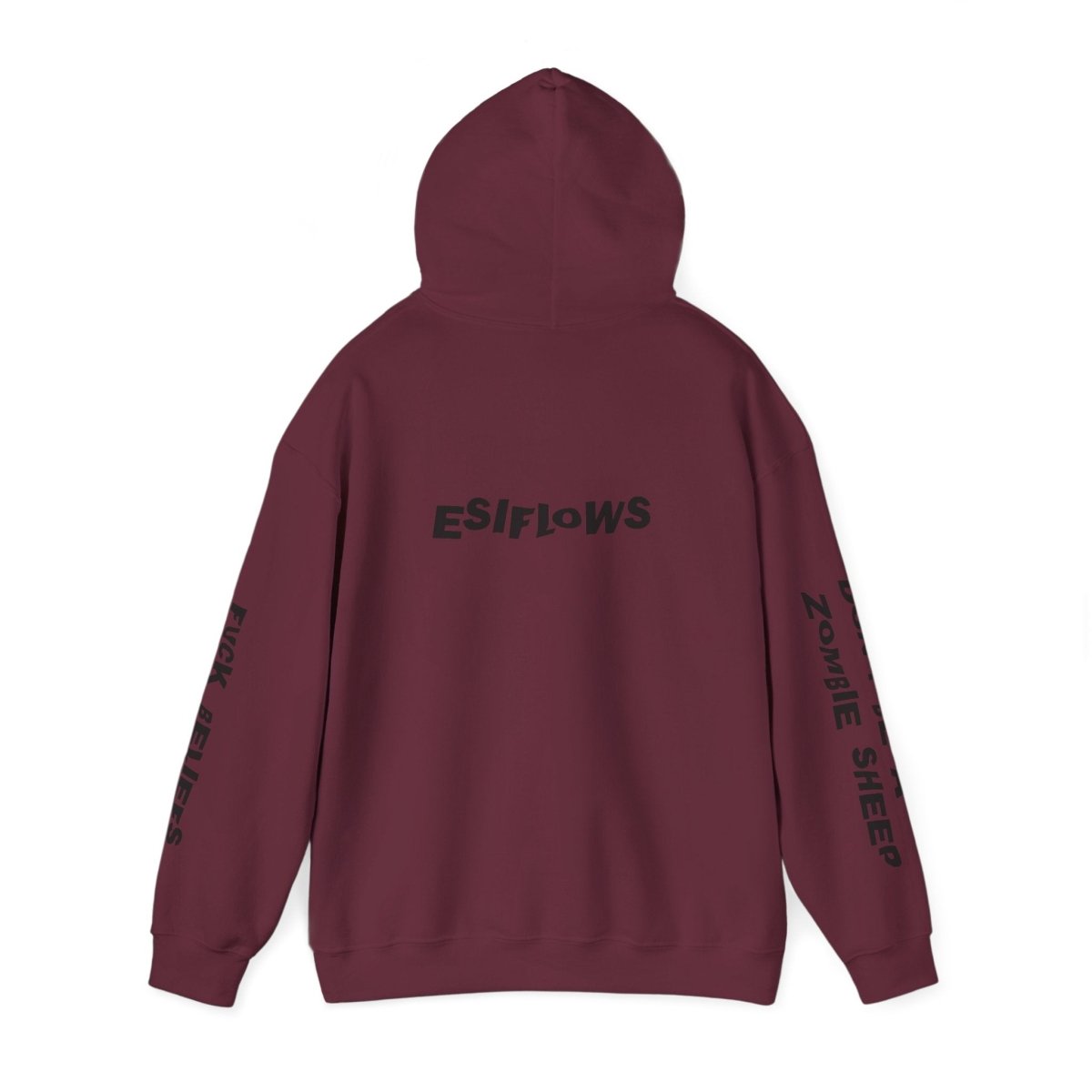 "FUCK BELIEFS" | ***[Hoodie]*** | EsiFlows | Bold Statement Question Reality Aesthetic Based Streetwear - EsiFlows