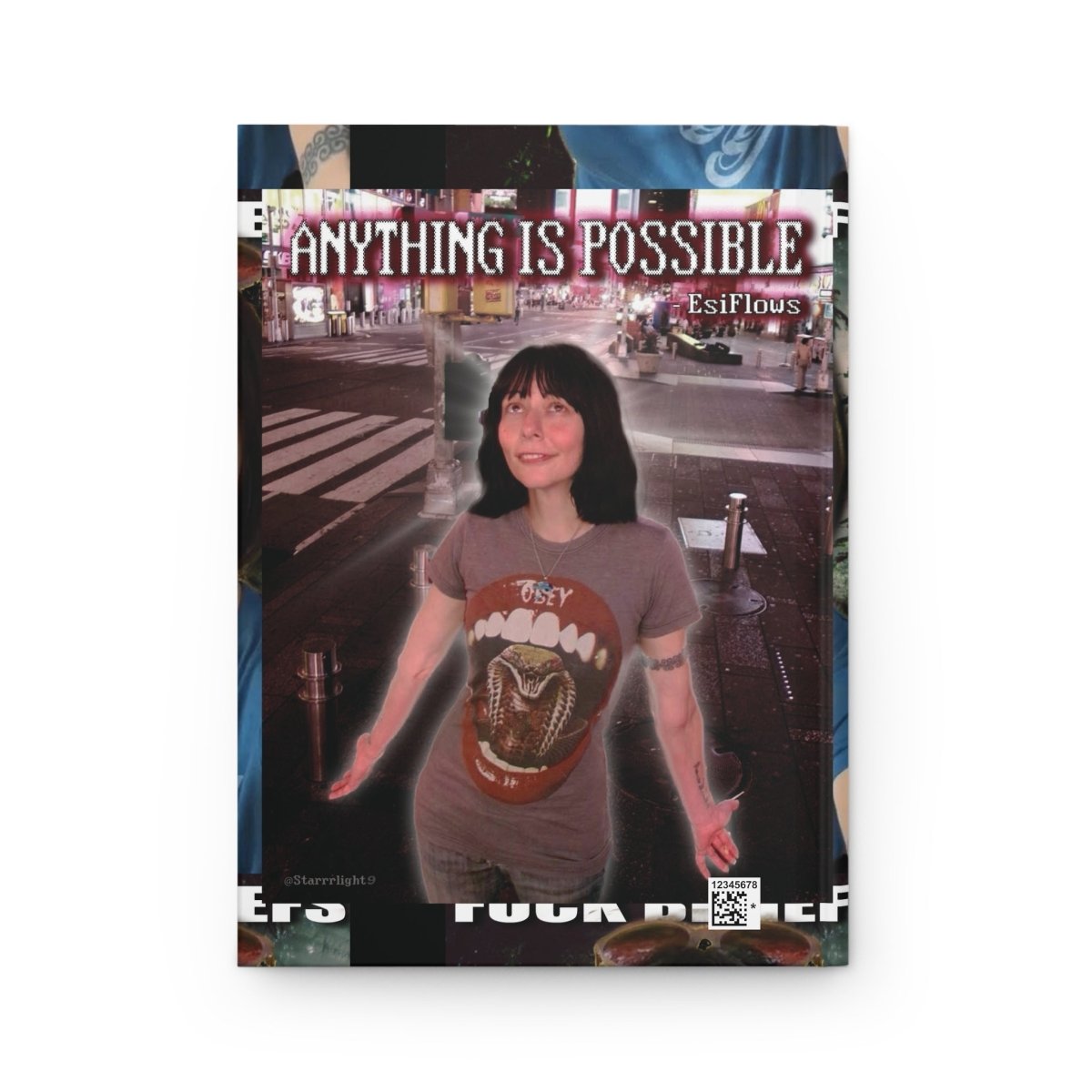 "Fuck Beliefs x Anything is Possible" | ***[Hardcover Journal]*** | EsiFlows. | Inspirational Hardcover Journal Design - EsiFlows