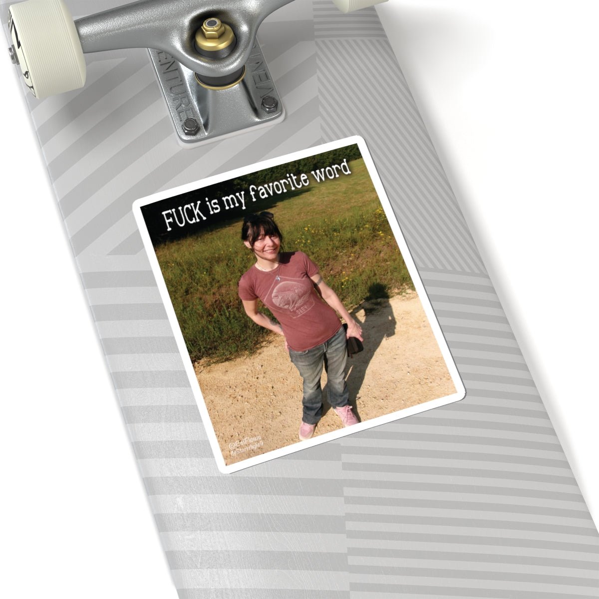 "Fuck is my Favorite Word" | ***[Sticker]*** | EsiFlows | Feisty High Fashion Wholesome Alternative Stickers - EsiFlows