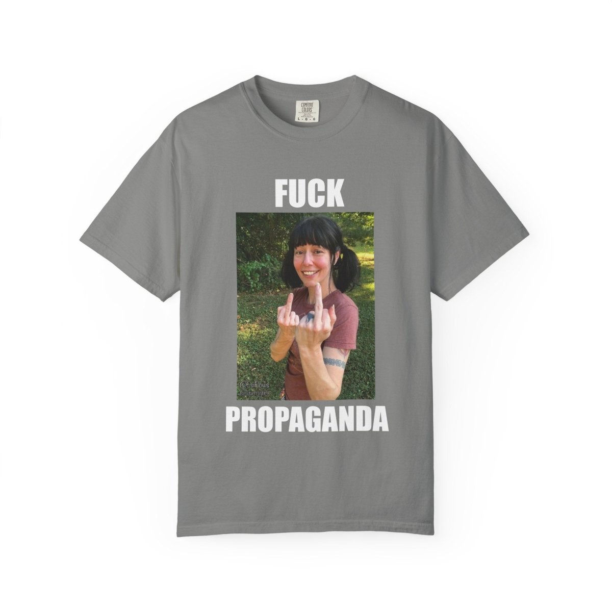 "Fuck Propaganda" | ***[Graphic Tee]*** | EsiFlows | Feisty High Fashion Alternative T-Shirt - EsiFlows