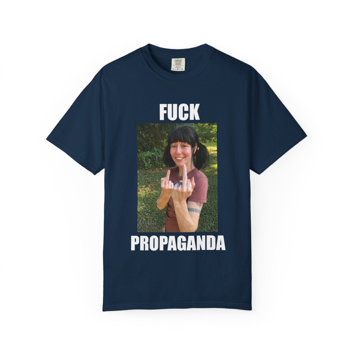 "Fuck Propaganda" | ***[Graphic Tee]*** | EsiFlows | Feisty High Fashion Alternative T-Shirt - EsiFlows