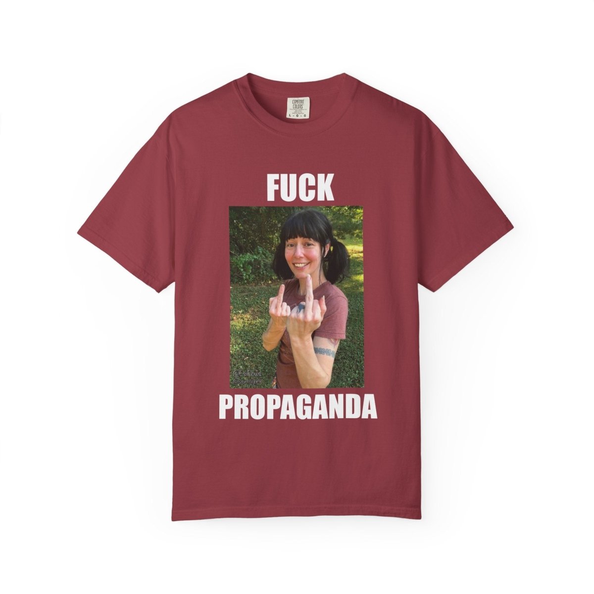 "Fuck Propaganda" | ***[Graphic Tee]*** | EsiFlows | Feisty High Fashion Alternative T-Shirt - EsiFlows