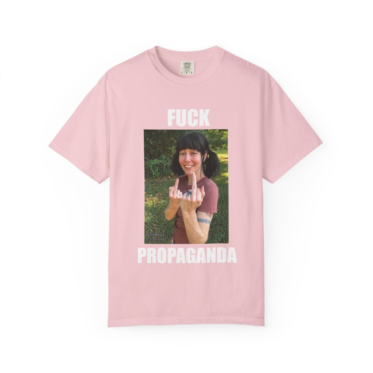"Fuck Propaganda" | ***[Graphic Tee]*** | EsiFlows | Feisty High Fashion Alternative T-Shirt - EsiFlows
