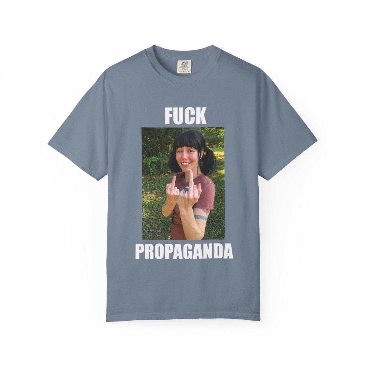 "Fuck Propaganda" | ***[Graphic Tee]*** | EsiFlows | Feisty High Fashion Alternative T-Shirt - EsiFlows