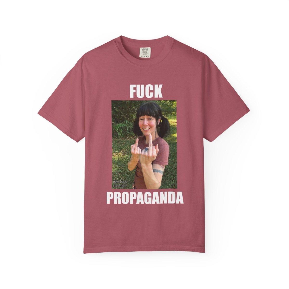 "Fuck Propaganda" | ***[Graphic Tee]*** | EsiFlows | Feisty High Fashion Alternative T-Shirt - EsiFlows