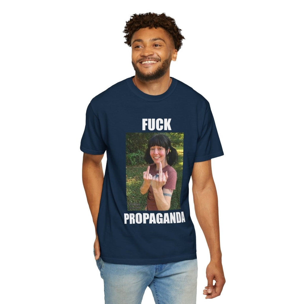 "Fuck Propaganda" | ***[Graphic Tee]*** | EsiFlows | Feisty High Fashion Alternative T-Shirt - EsiFlows