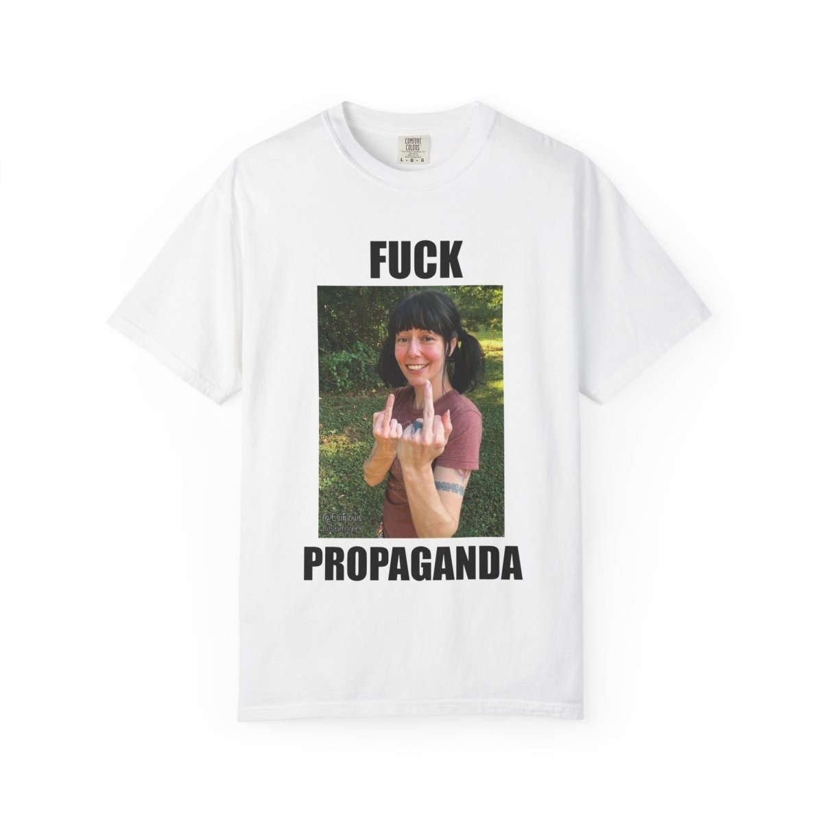 "Fuck Propaganda" | ***[Graphic Tee]*** | EsiFlows | Feisty High Fashion Alternative T-Shirt - EsiFlows