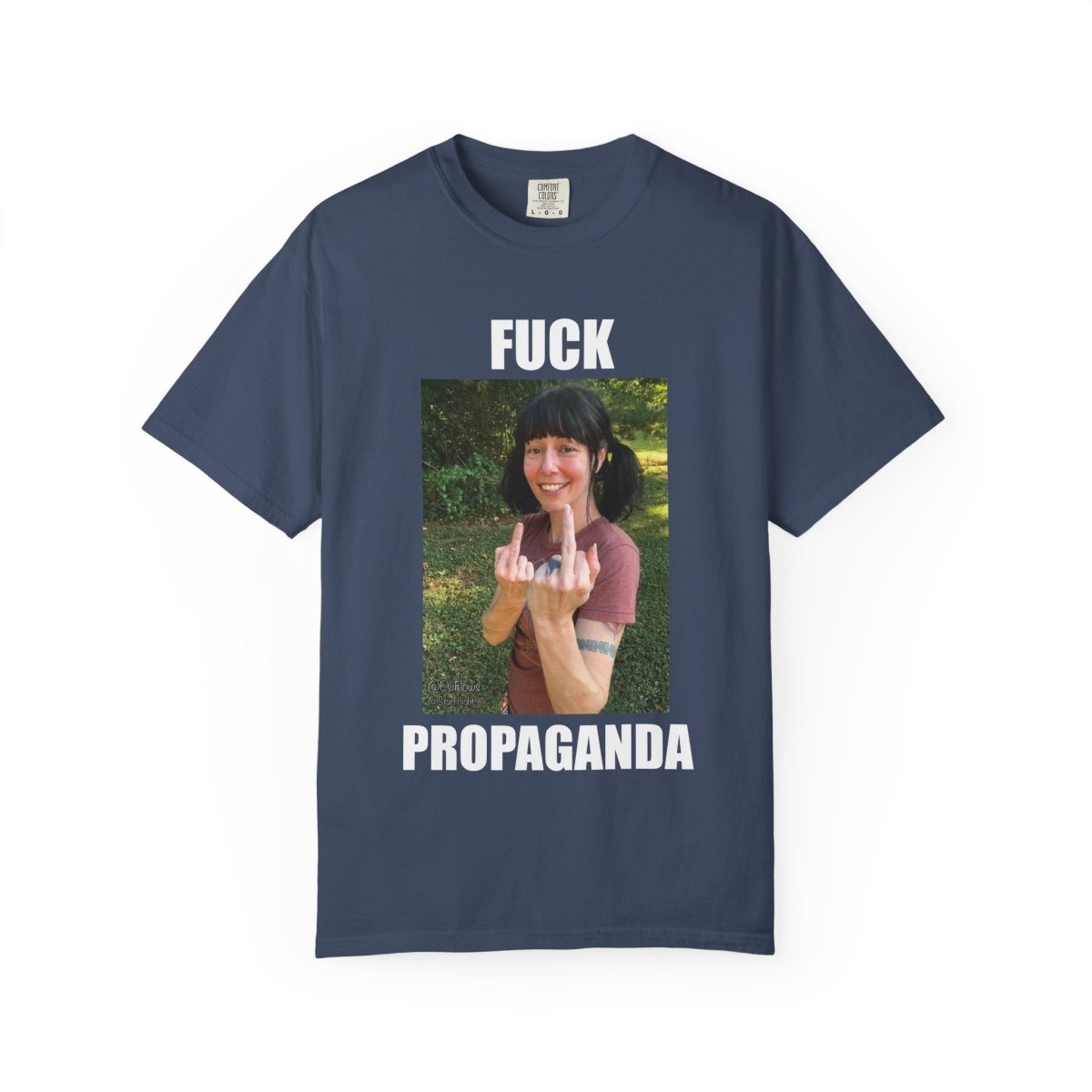 "Fuck Propaganda" | ***[Graphic Tee]*** | EsiFlows | Feisty High Fashion Alternative T-Shirt - EsiFlows