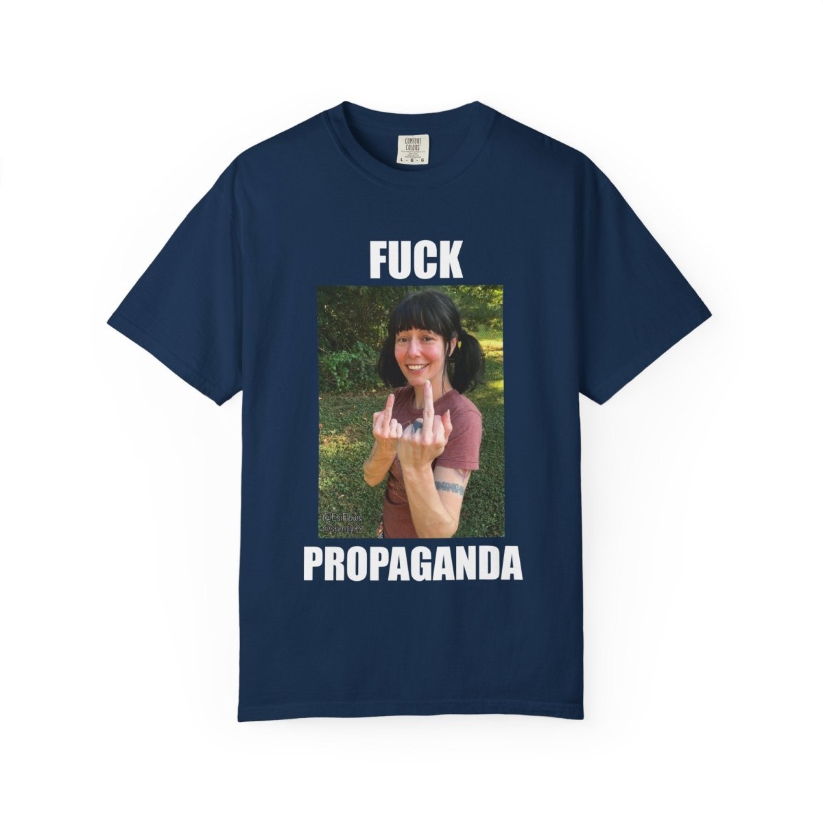 "Fuck Propaganda" | ***[Graphic Tee]*** | EsiFlows | Feisty High Fashion Alternative T-Shirt - EsiFlows