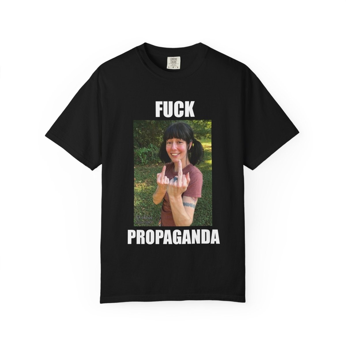 "Fuck Propaganda" | ***[Graphic Tee]*** | EsiFlows | Feisty High Fashion Alternative T-Shirt - EsiFlows
