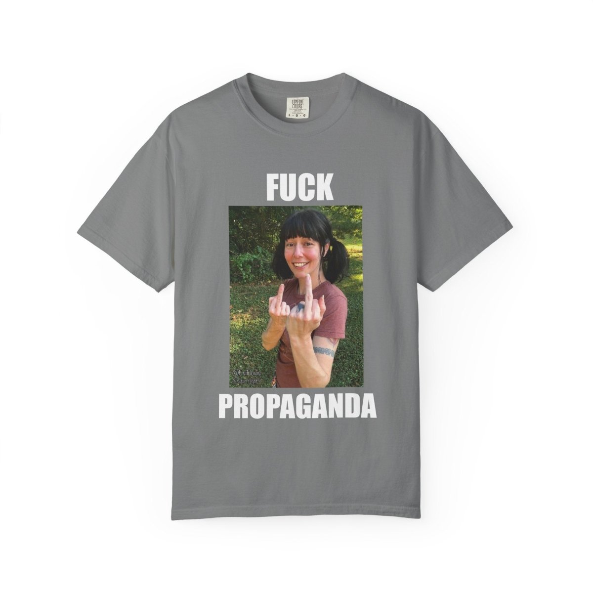"Fuck Propaganda" | ***[Graphic Tee]*** | EsiFlows | Feisty High Fashion Alternative T-Shirt - EsiFlows
