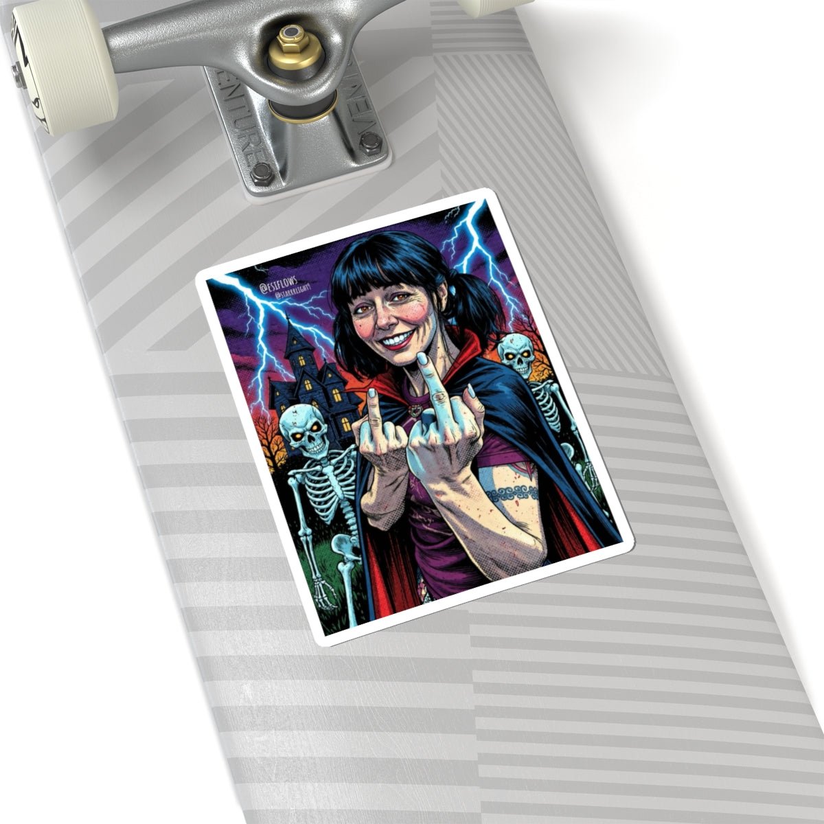 "Halloween EsiFlows" | ***[Sticker]*** | EsiFlows | Spooky Skeleton Halloween Stickers - EsiFlows