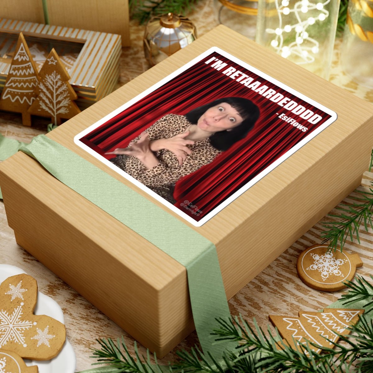 "I'm Retarded" | ***[Sticker]*** | Esiflows | Funny Retarded Aesthetic Sticker - EsiFlows