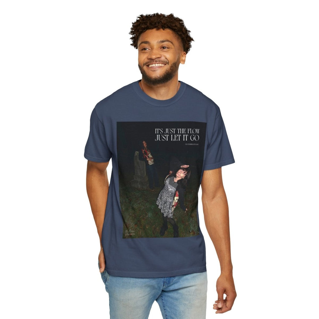 "I'ts just the flow" | ***[Graphic Tee]*** | Esi Starrrlight Radio x EsiFlows | Surreal Fashion Model Flowy T-Shirt - EsiFlows