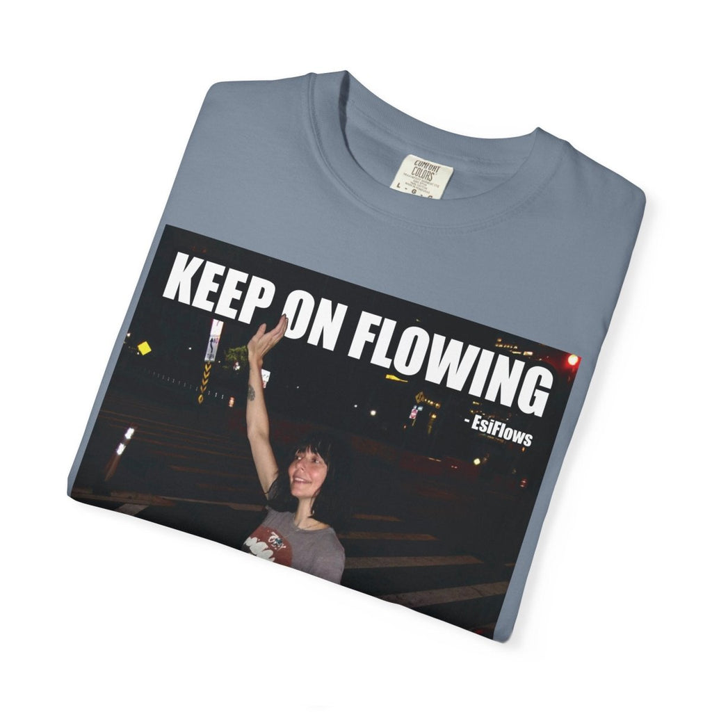 "Keep On Flowing" | ***[Graphic Tee]*** | EsiFlows | Surreal High Fashion Model New York City Vibes T-Shirt - EsiFlows
