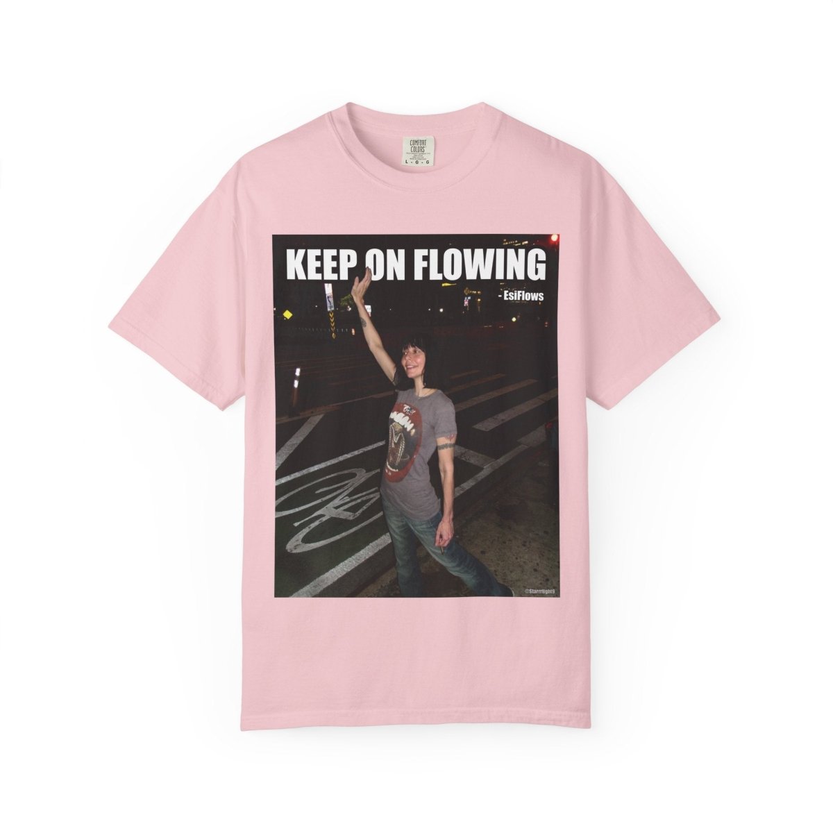"Keep On Flowing" | ***[Graphic Tee]*** | EsiFlows | Surreal High Fashion Model New York City Vibes T-Shirt - EsiFlows