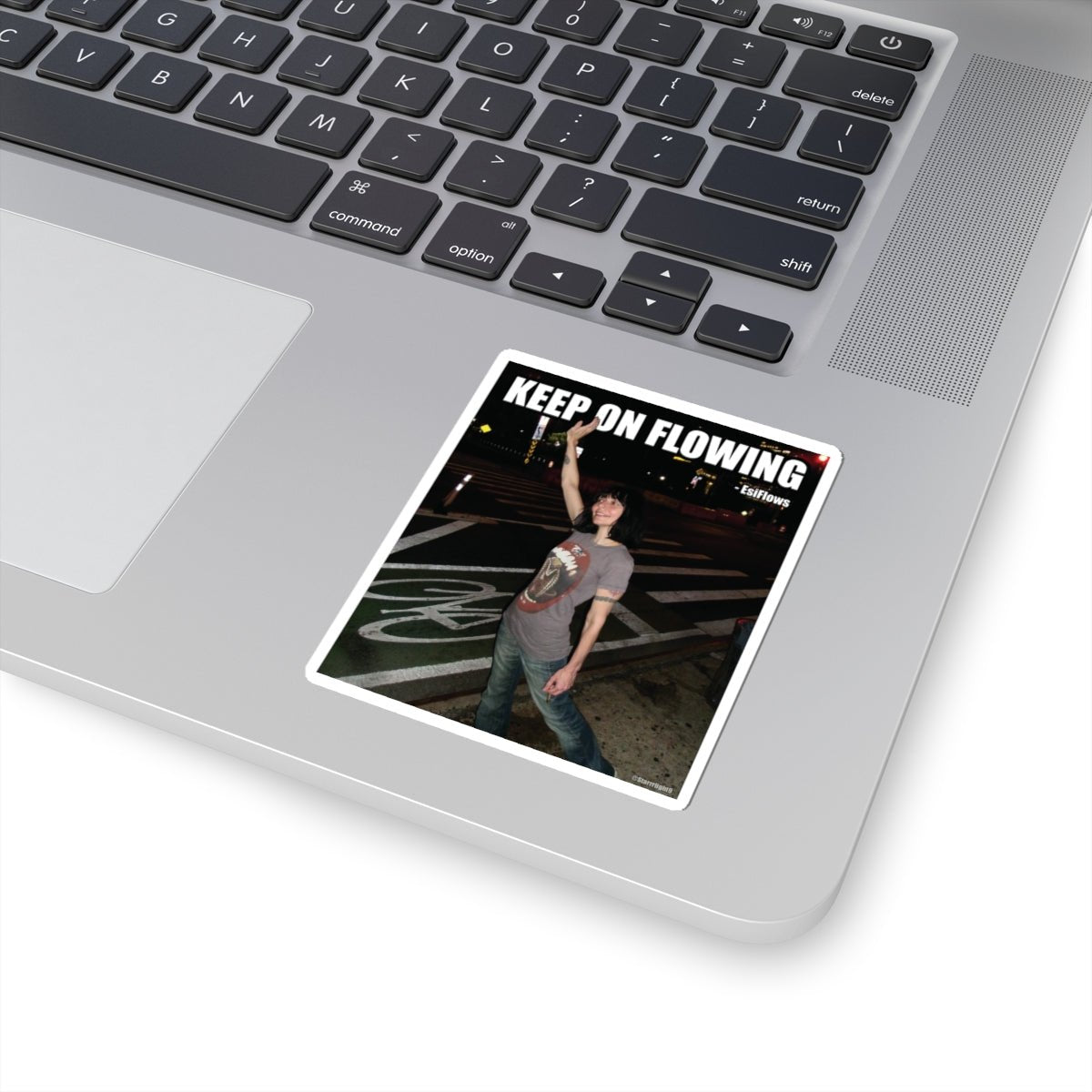 "Keep On Flowing" | ***[Sticker]*** | EsiFlows | Surreal High Fashion Model New York City Vibes Stickers - EsiFlows
