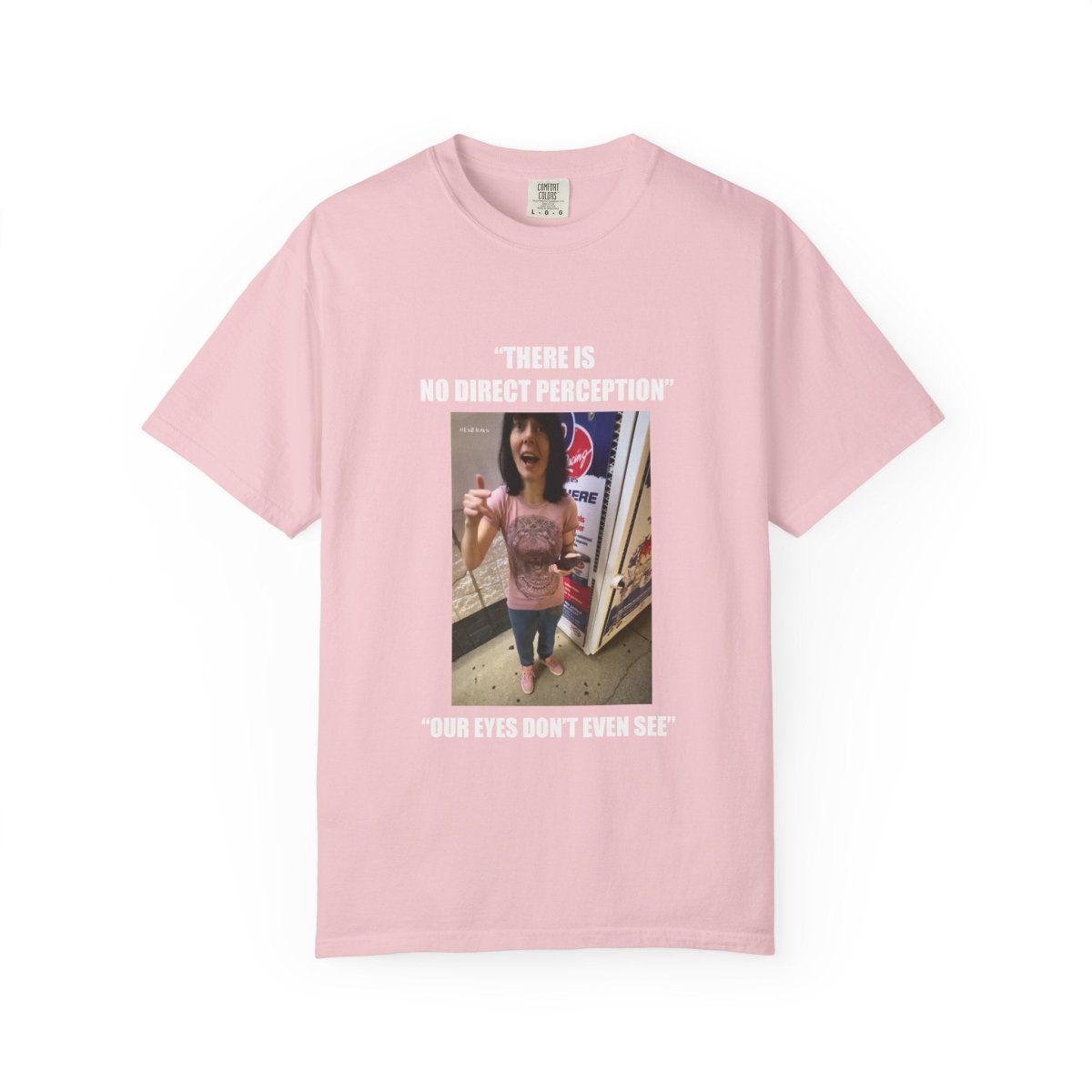 "No Direct Perception" | ***[Graphic Tee]*** | EsiFlows | Surreal Trippy Existential Gas Station NPC Encounter Vibes T-Shirt - EsiFlows