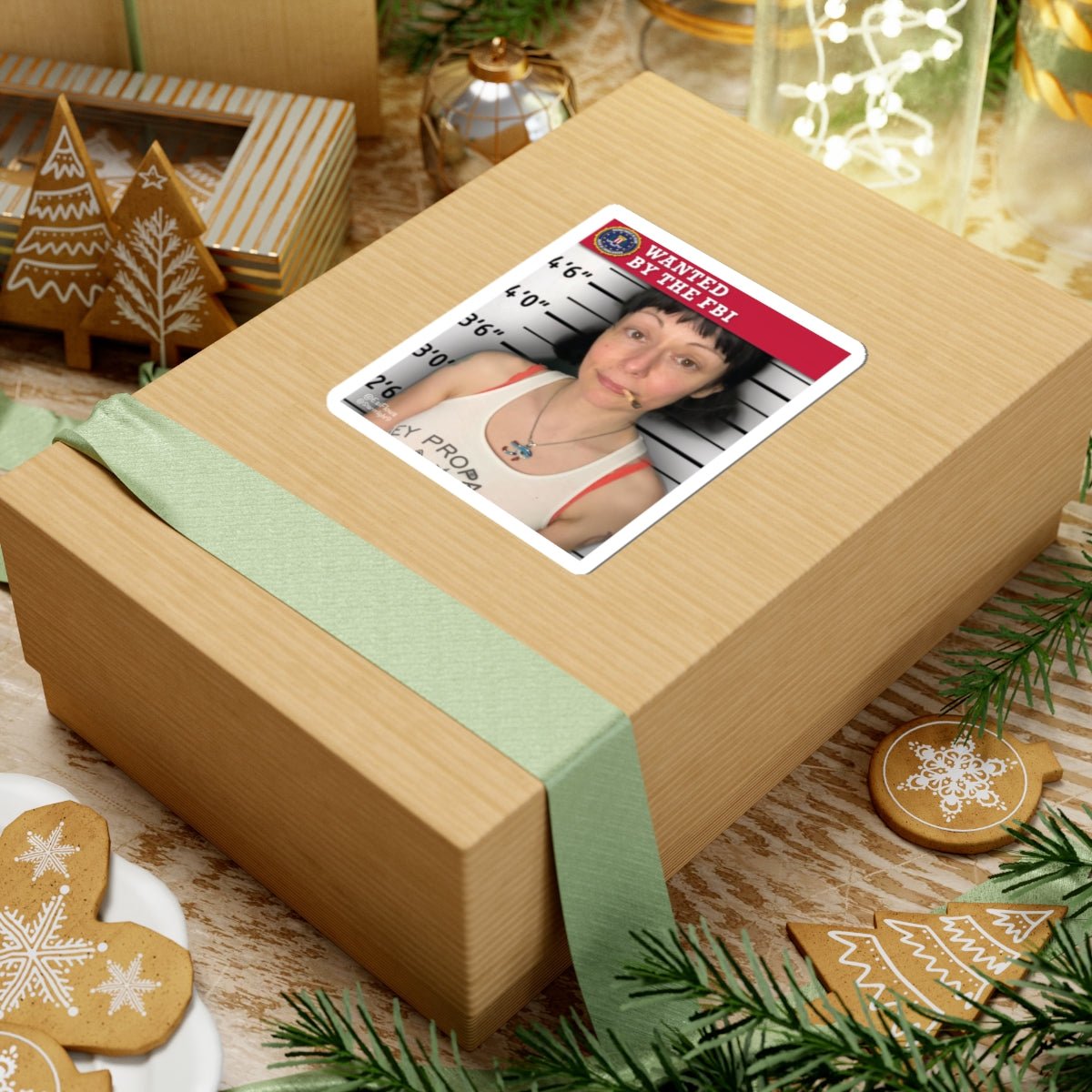 "Wanted By The FBI" | ***[Sticker]*** | Esiflows | Funny FBI Sticker - EsiFlows