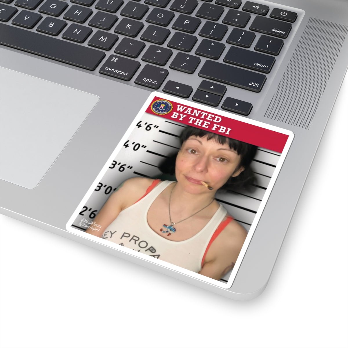 "Wanted By The FBI" | ***[Sticker]*** | Esiflows | Funny FBI Sticker - EsiFlows